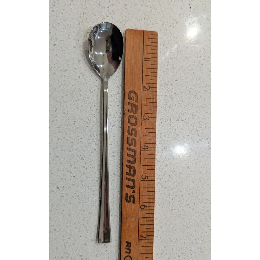 Arcoroc Iced Tea Spoons 18/10 Stainless Steel Silver 7.5